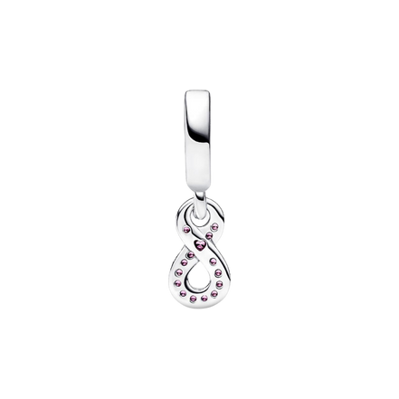 Charm Unendlichkeitszeichen Zirkonia