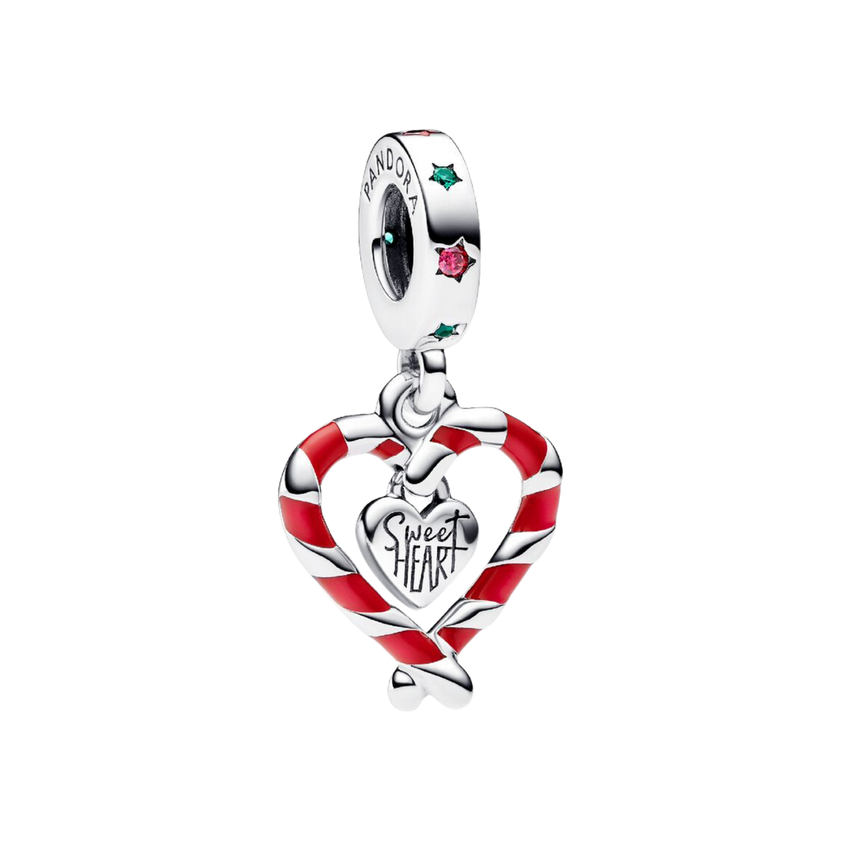 Charm Zuckerstange Herz