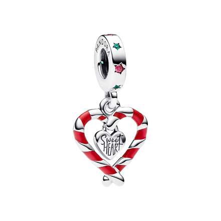 Charm Zuckerstange Herz