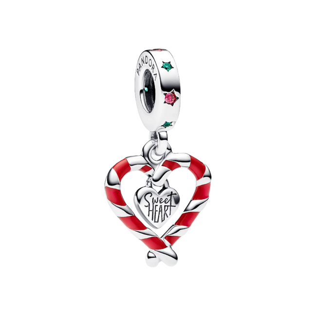 Charm Zuckerstange Herz