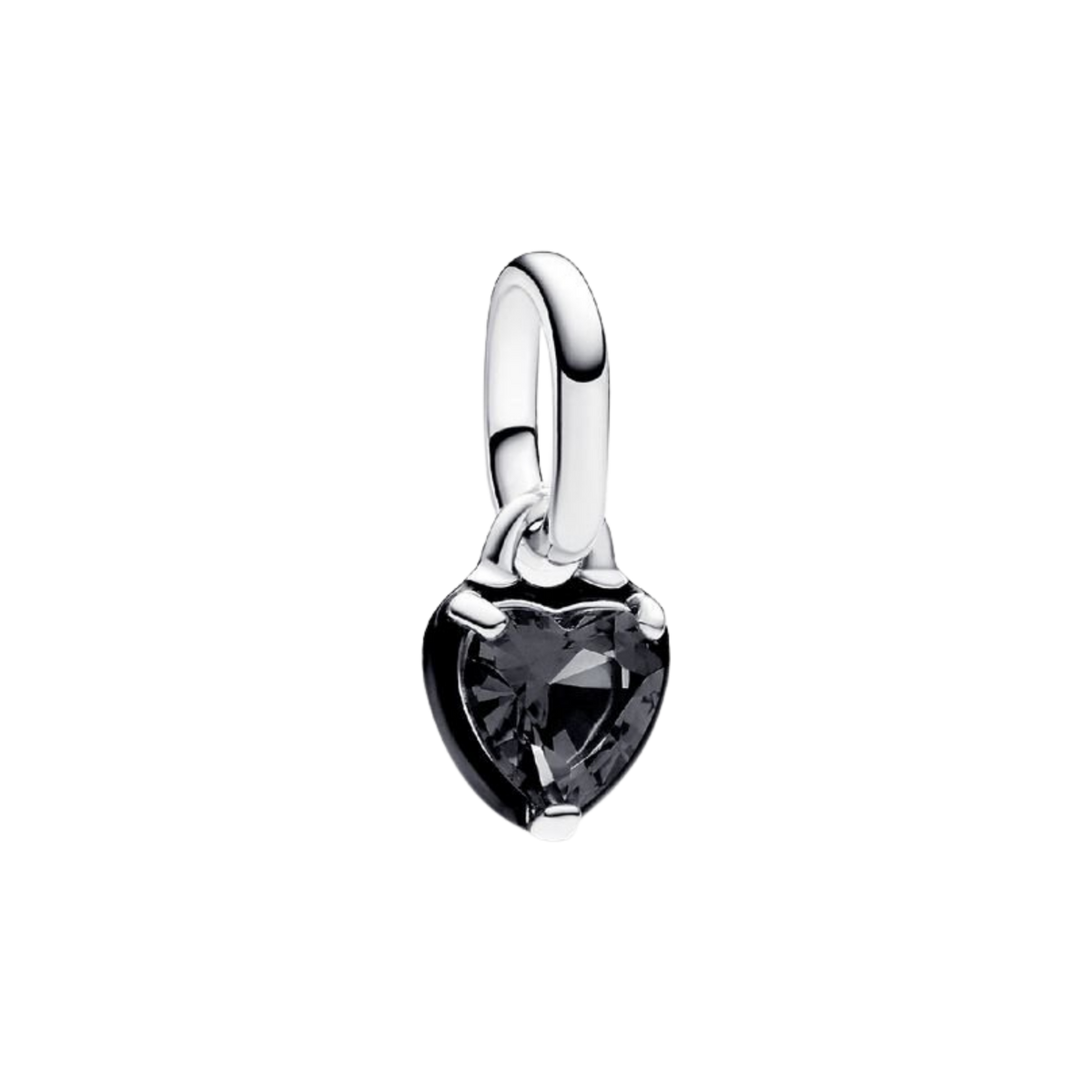 ME Mini-Charm Herz Chakra Schwarz