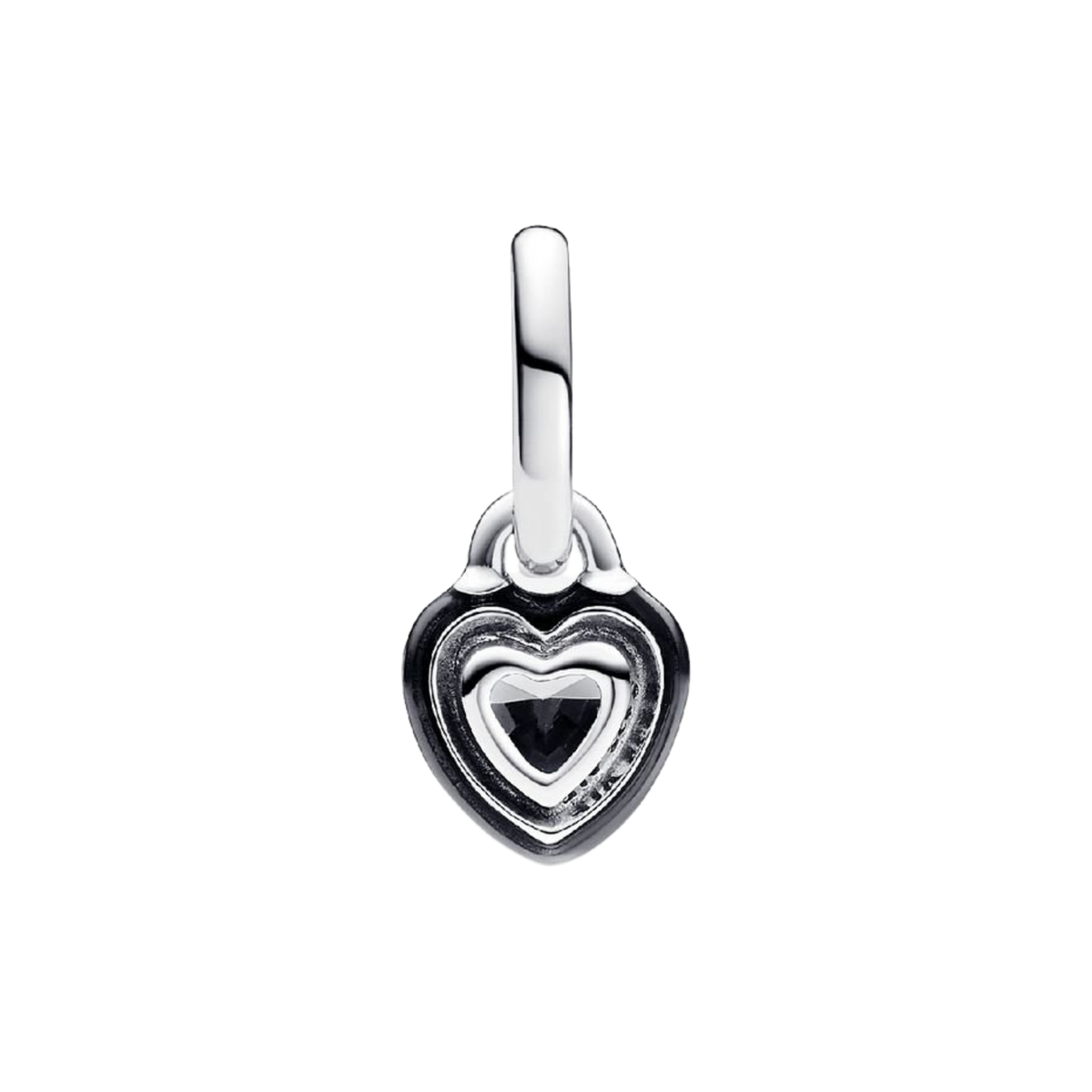 ME Mini-Charm Herz Chakra Schwarz