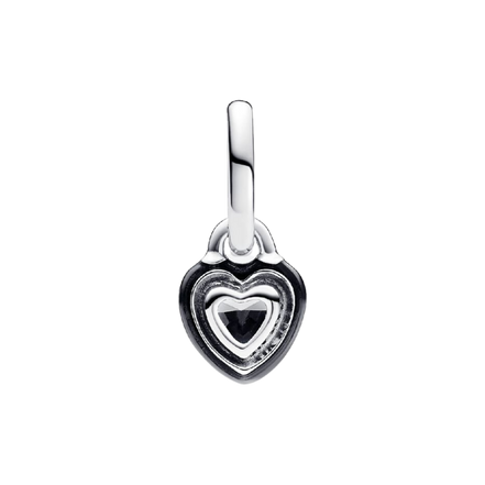 ME Mini-Charm Herz Chakra Schwarz