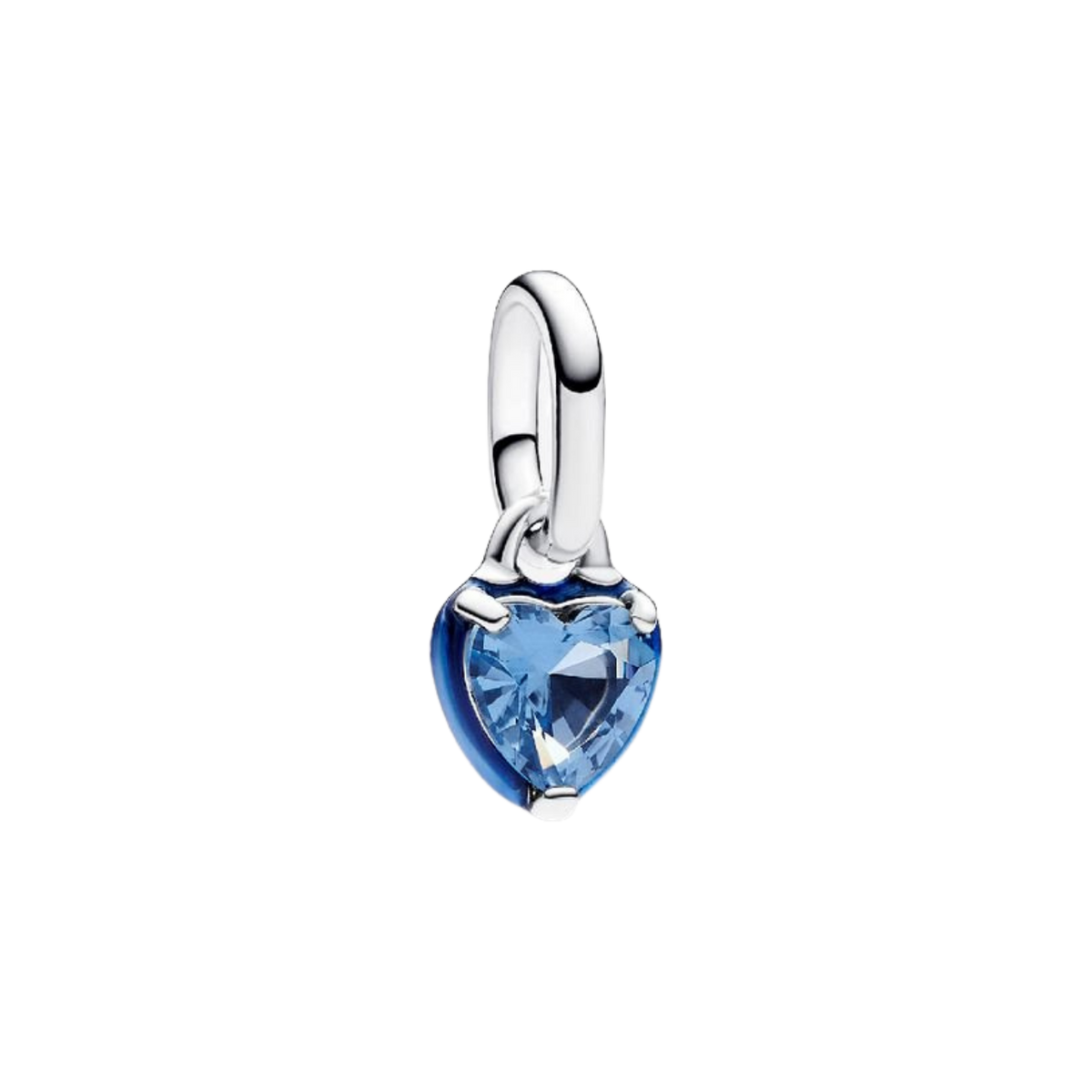 ME Mini-Charm Herz Chakra Blau