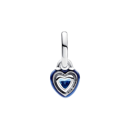 ME Mini-Charm Herz Chakra Blau