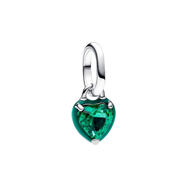 ME Mini-Charm Herz Chakra Grün