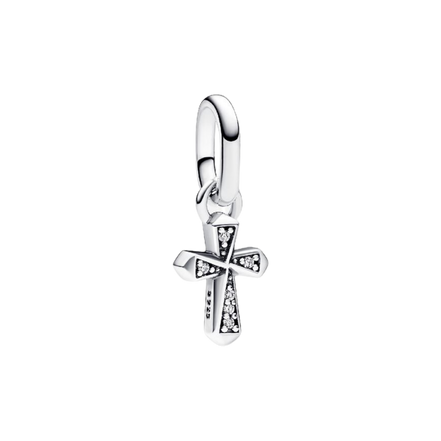 ME Mini-Charm Kreuz Zirkonia