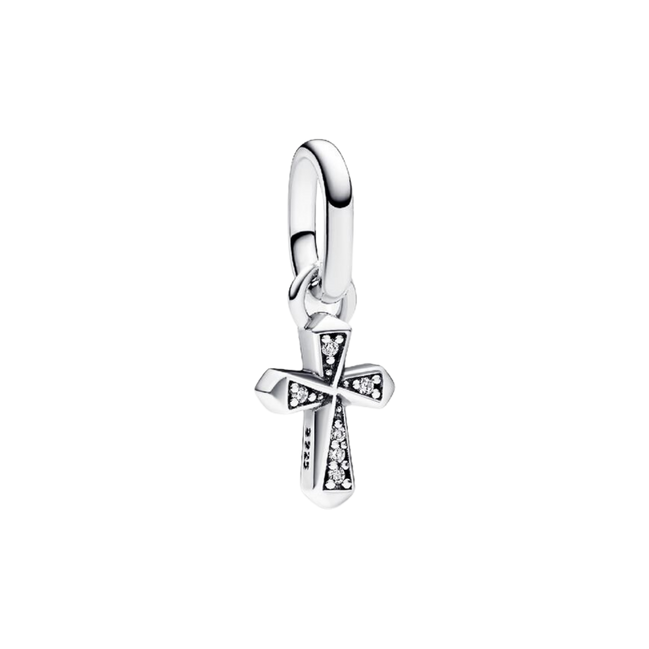 ME Mini-Charm Kreuz Zirkonia