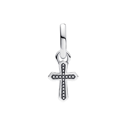 ME Mini-Charm Kreuz Zirkonia