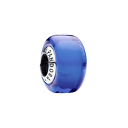 MOMENTS Mini-Charm Murano-Glas Blau
