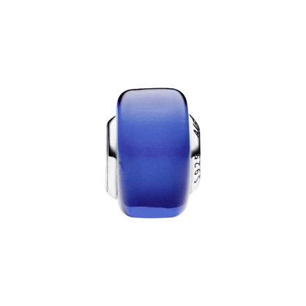 MOMENTS Mini-Charm Murano-Glas Blau
