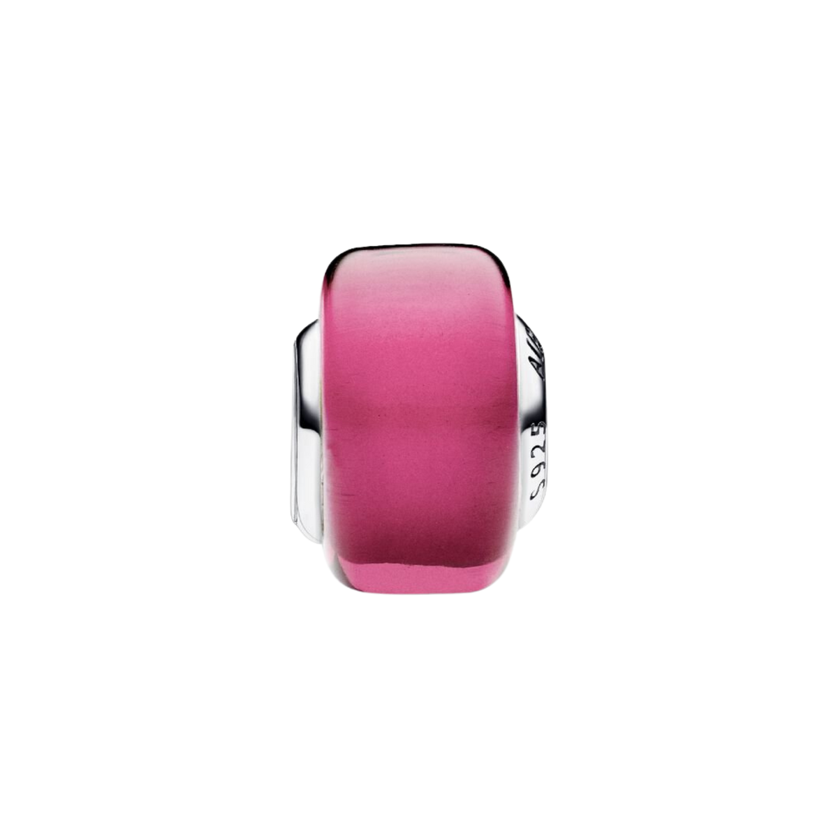 MOMENTS Mini-Charm Murano-Glas Rosa