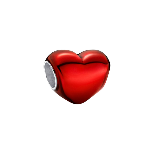 Charm Metallic-Herz Rot