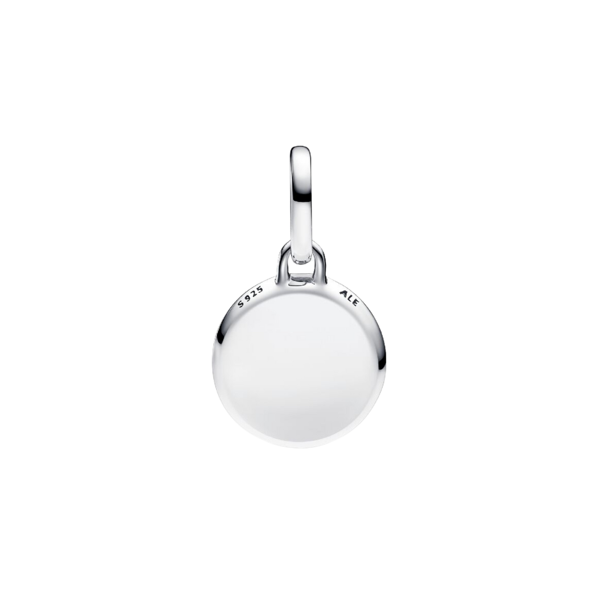 ME Charm Medaillon Rot Gravierbar
