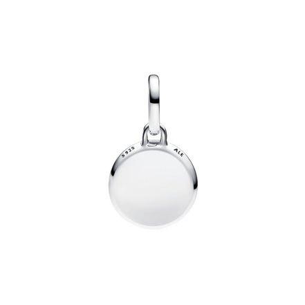 ME Charm Medaillon Rot Gravierbar