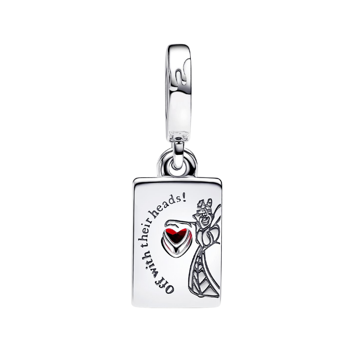 DISNEY X Charm Karte Herz Ass
