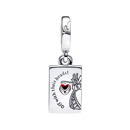 DISNEY X Charm Karte Herz Ass