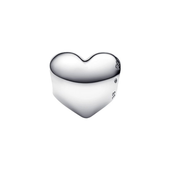 MOMENTS Charm Herz Gravierbar