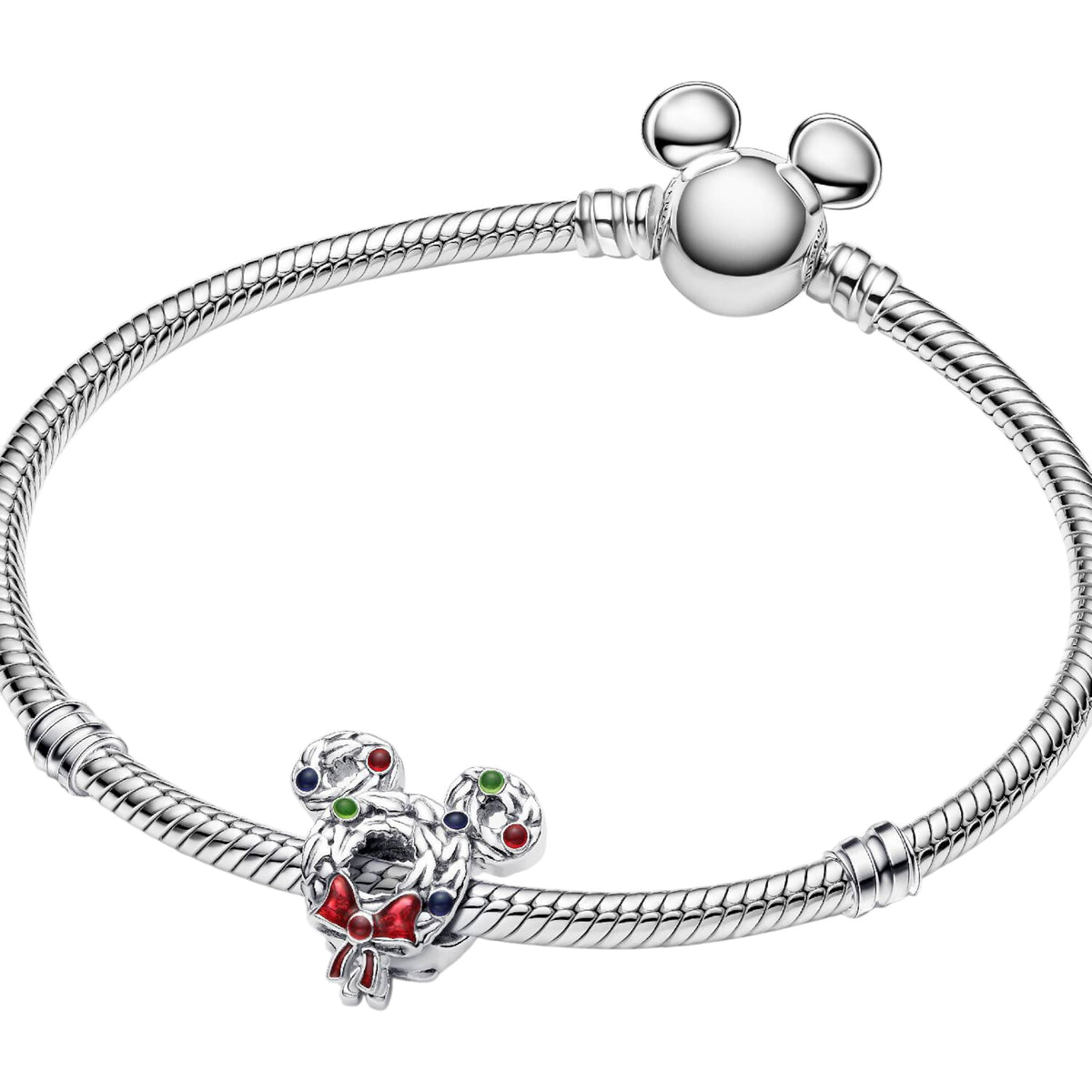 DISNEY X Charm Micky Maus Weihnachtskranz