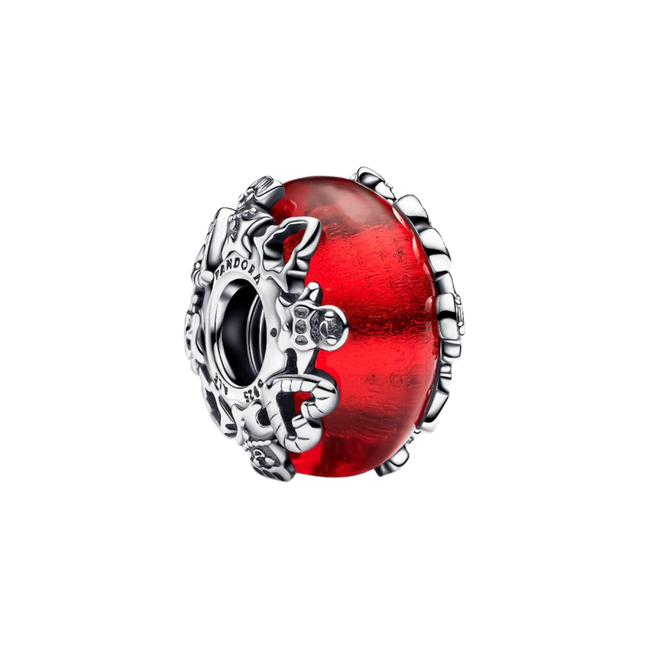 MOMENTS Charm Weihnachtszauber Murano Glas