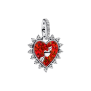MOMENTS Charm Herz und Pfeil Drehbar