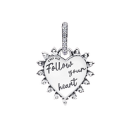MOMENTS Charm Herz und Pfeil Drehbar