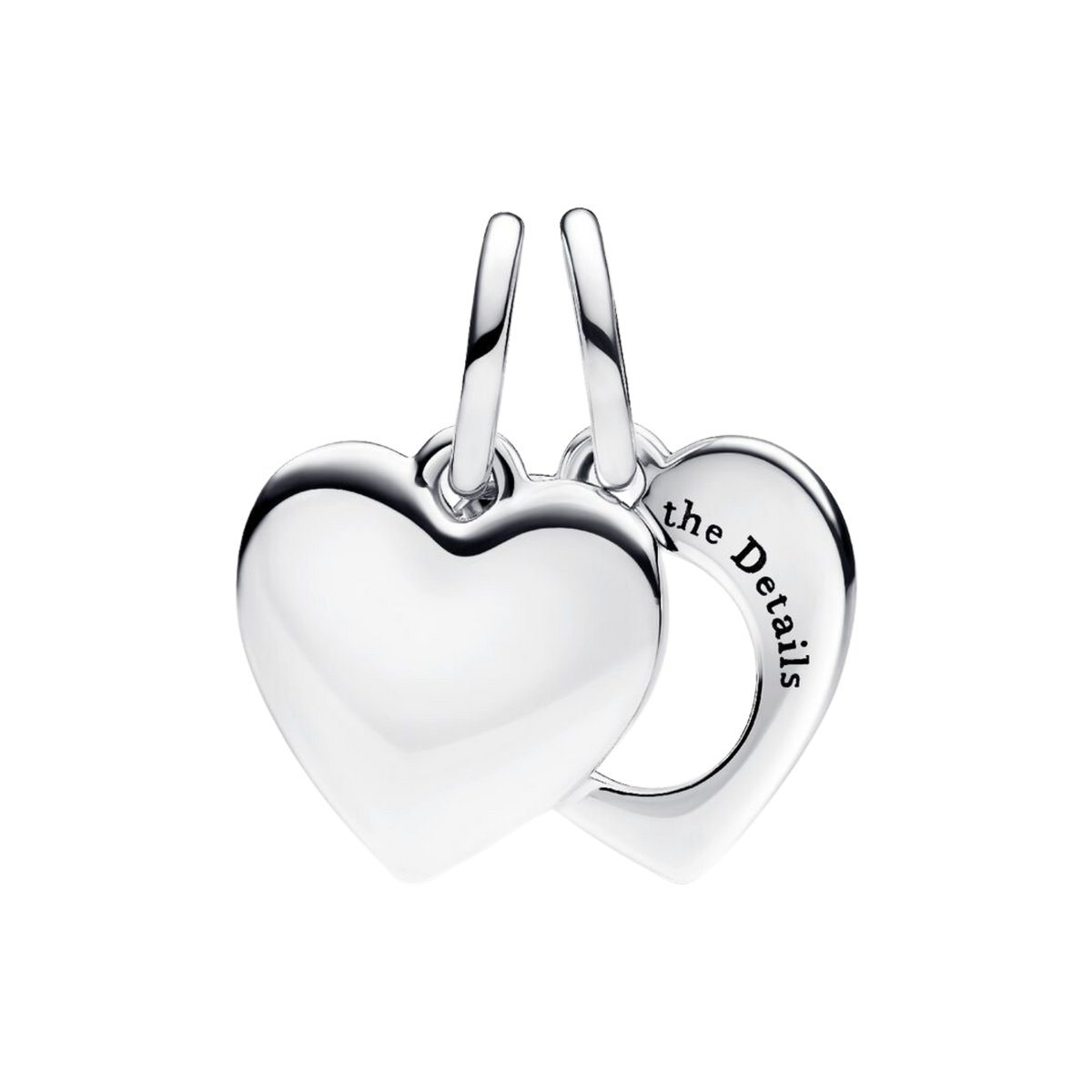 MOMENTS Charm Herz Gravierbar