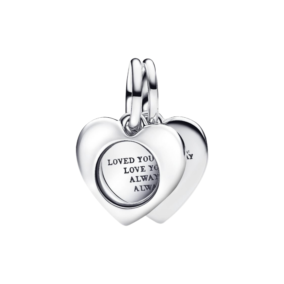 MOMENTS Charm Herz Gravierbar