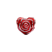 MOMENTS Charm Rose in Herzform
