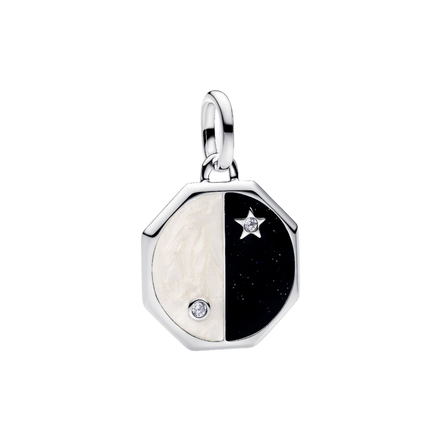 ME Charm Yin & Yang Zirkonia