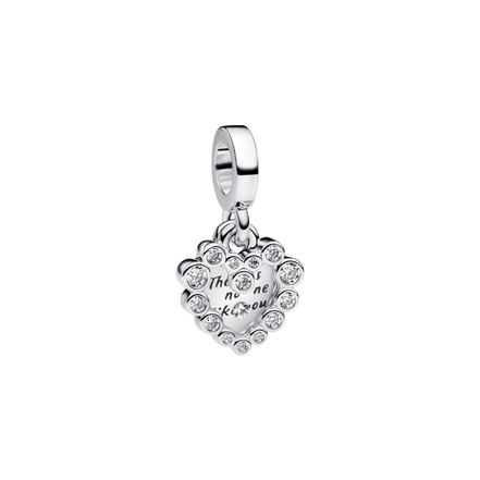 MOMENTS Charm Glitzerherz