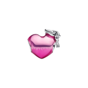 MOMENTS Charm Abschlussherz 2025 pink