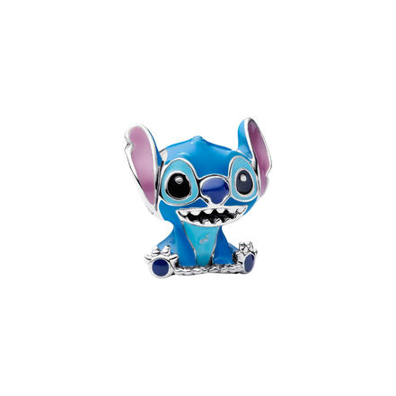 DISNEY X Charm Stitch Emaille + blau