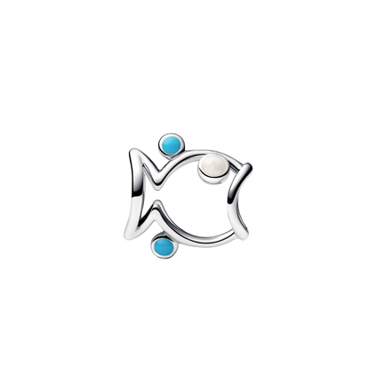 MOMENTS Charm Fisch Openwork