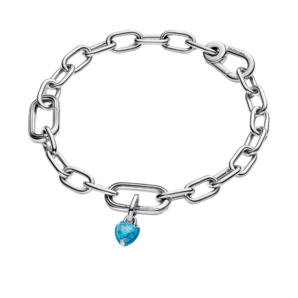 MOMENTS Charm Mini Herz türkis