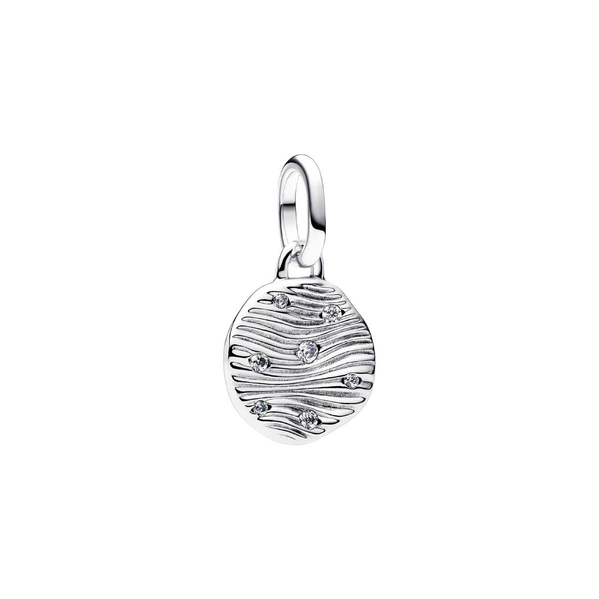 ME Charm Mini Medallion Gravur Zirkonia