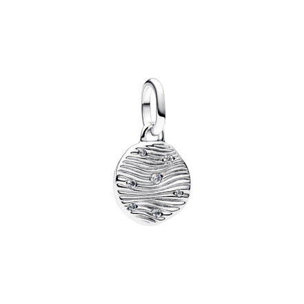 ME Charm Mini Medallion Gravur Zirkonia