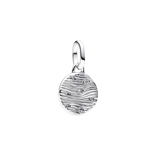 ME Charm Mini Medallion Gravur Zirkonia