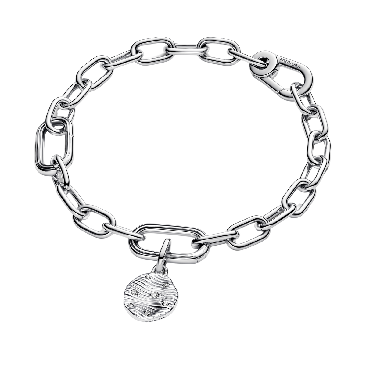 ME Charm Mini Medallion Gravur Zirkonia