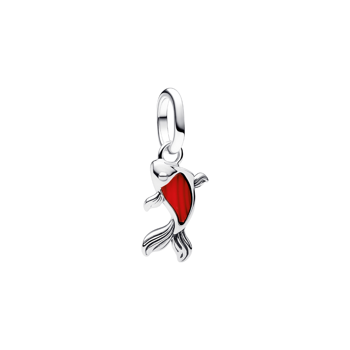 ME Charm Mini Koi Fisch Murano Glas rot