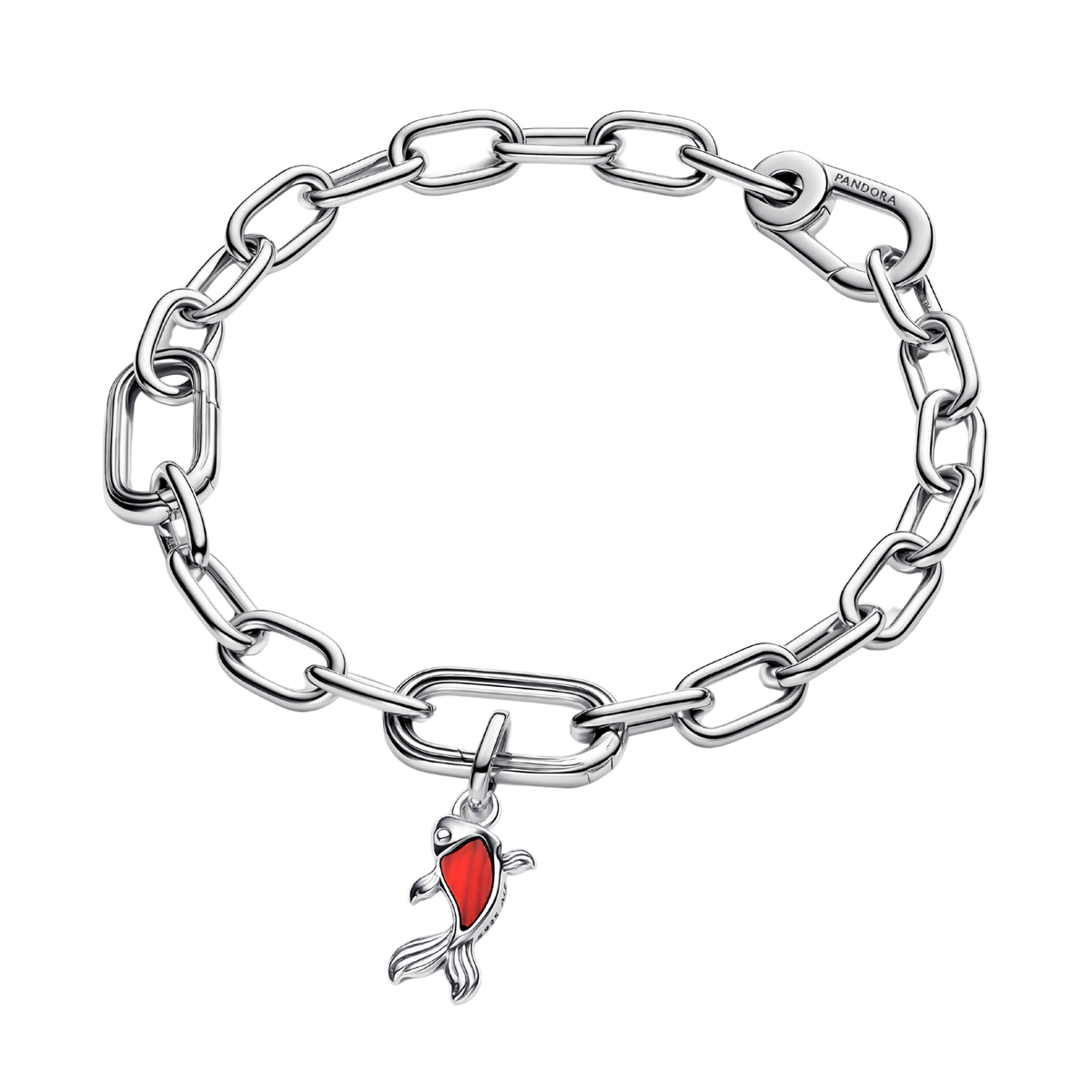 ME Charm Mini Koi Fisch Murano Glas rot