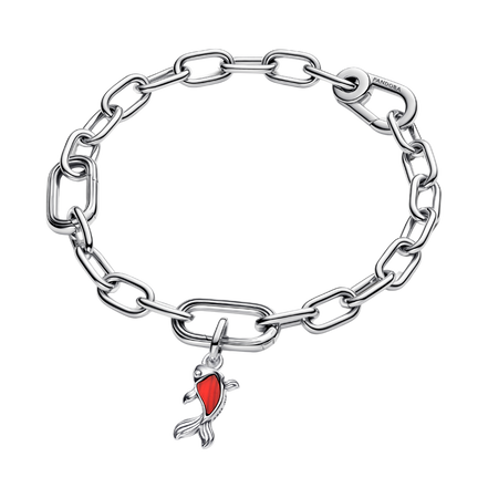 ME Charm Mini Koi Fisch Murano Glas rot
