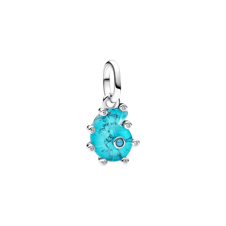 MOMENTS Charm Meeresschnecke Murano Glas