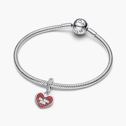 Charm-Anhänger Lebkuchenherz "Ich liebe Dich"