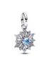 X DISNEY Charm-Anhänger Frozen Elsa Schneeflocke sil