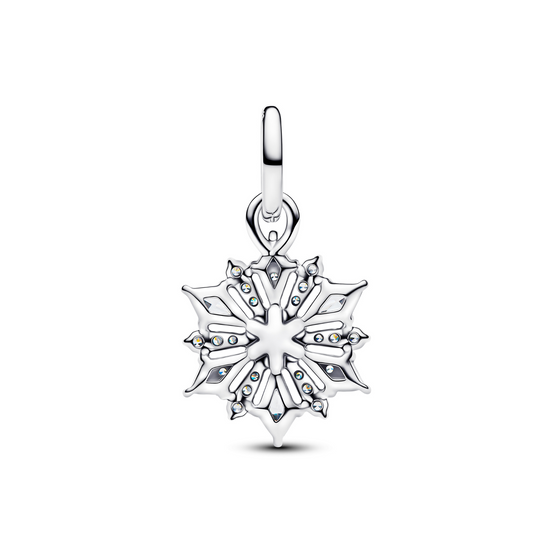 X DISNEY Charm-Anhänger Frozen Elsa Schneeflocke sil