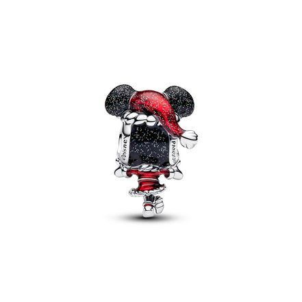 X DISNEY Charm Minnie Mouse Weihnachten silberfarben