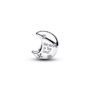 MOMENTS Charm Mond silberfarben Zirkonia