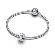 MOMENTS Charm Mond silberfarben Zirkonia