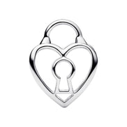 Herz Vorhängeschloss Charm